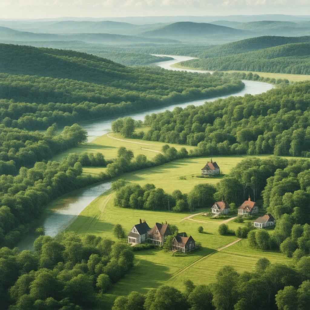 AI-created image of Southwest Mississippi