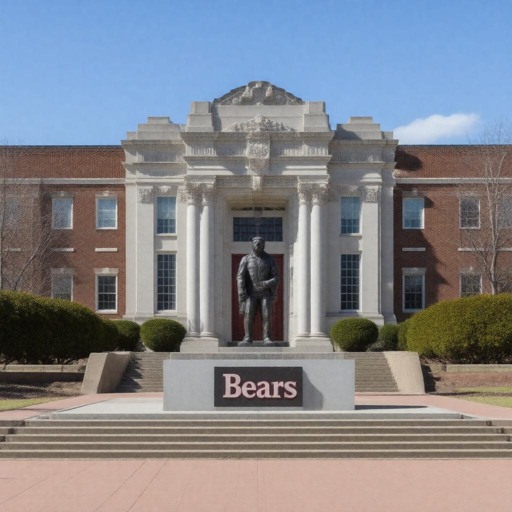 AI-created image of Southwest Missouri State University