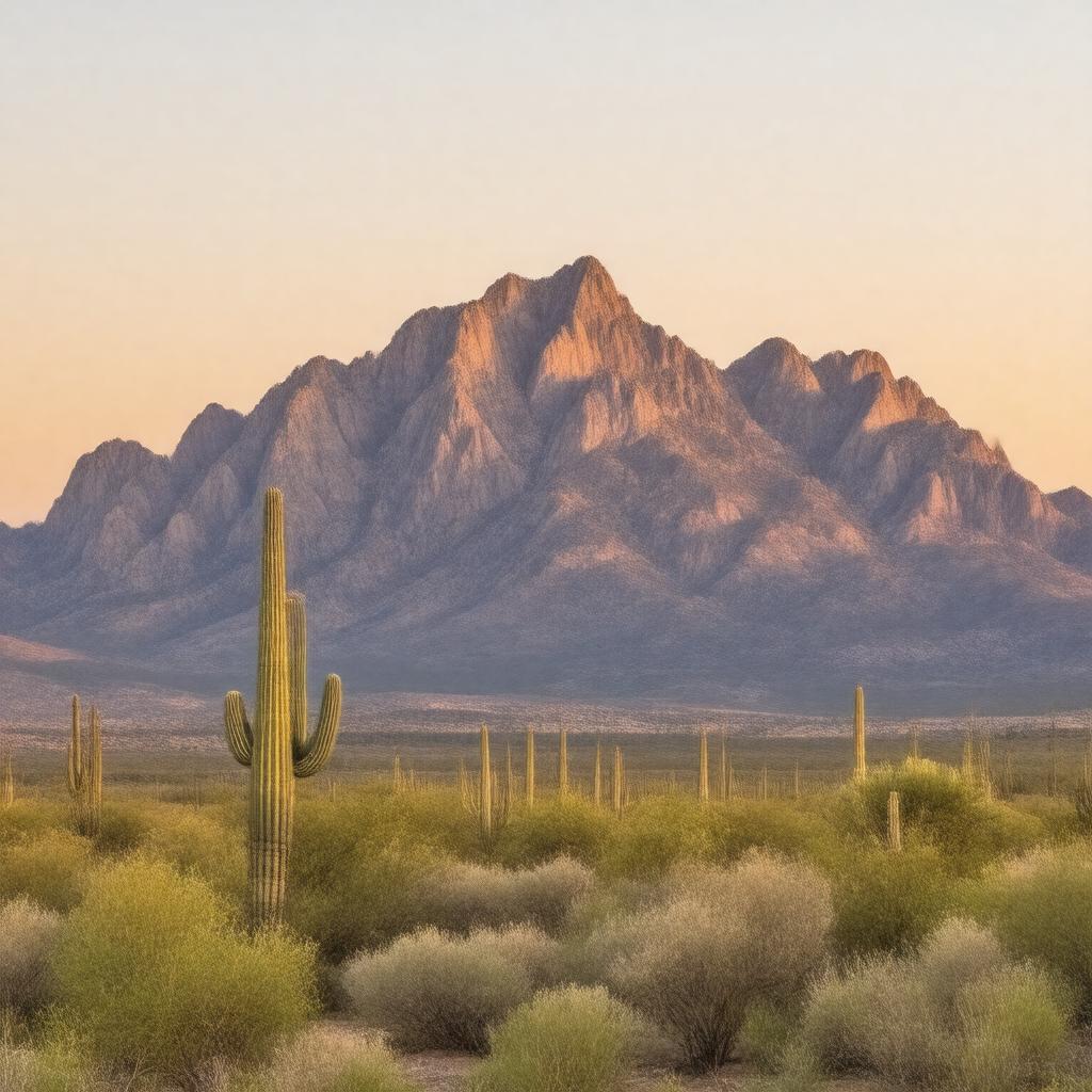 AI-created image of Southwest United States