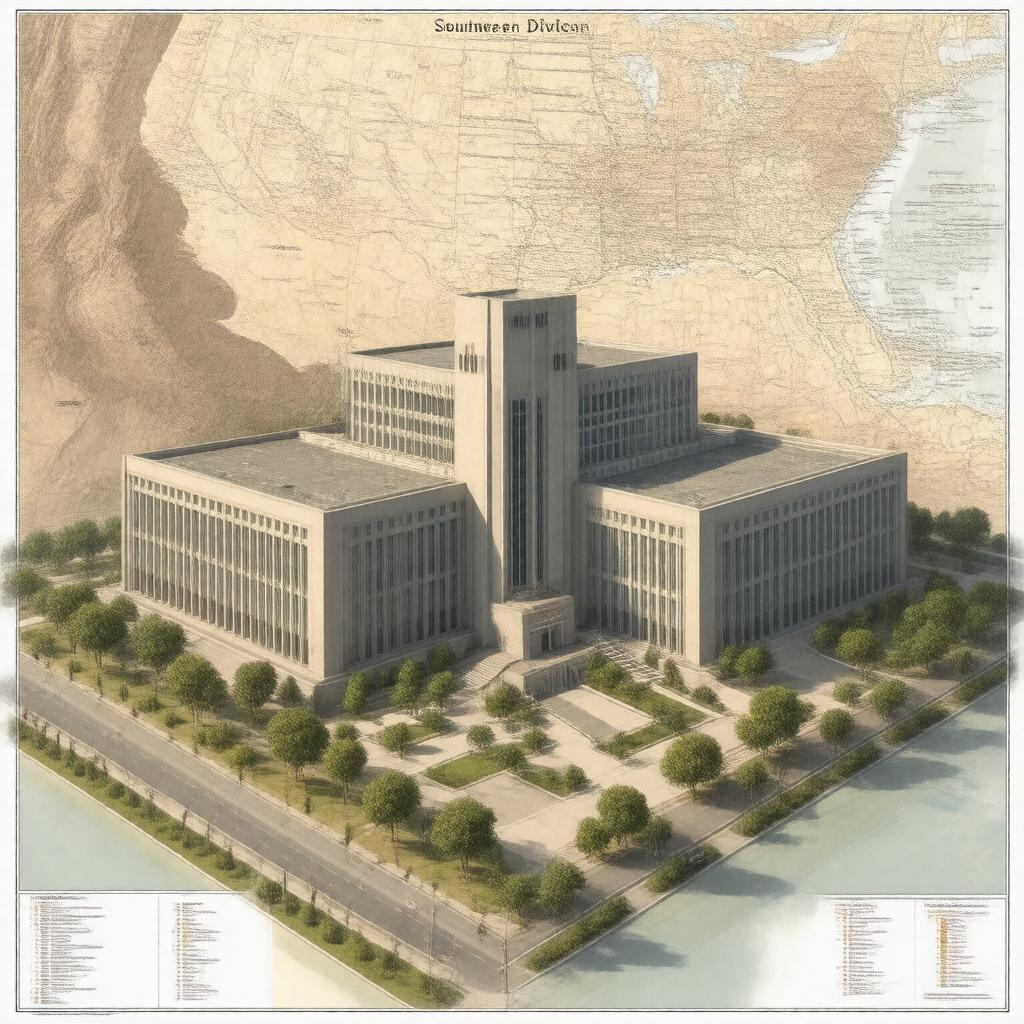 AI-created image of Southwestern Division