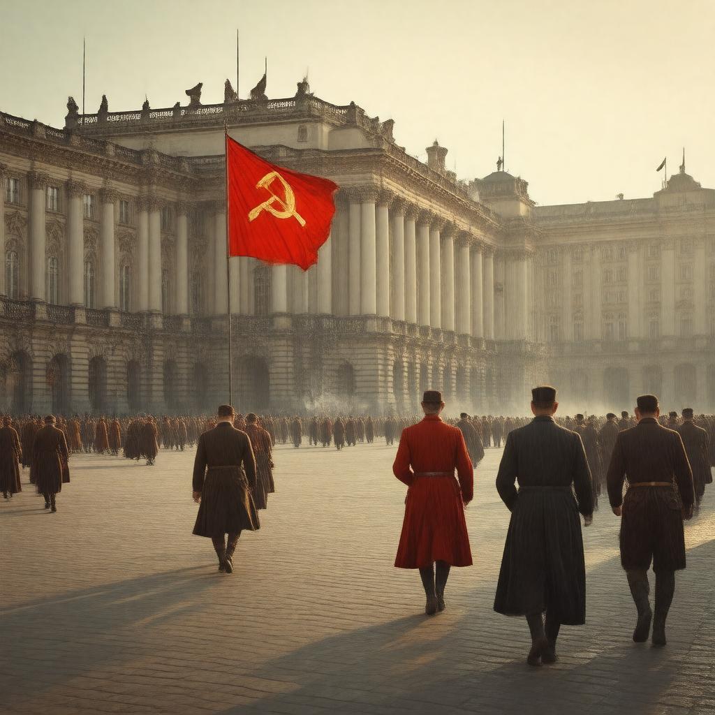 AI-created image of Soviet