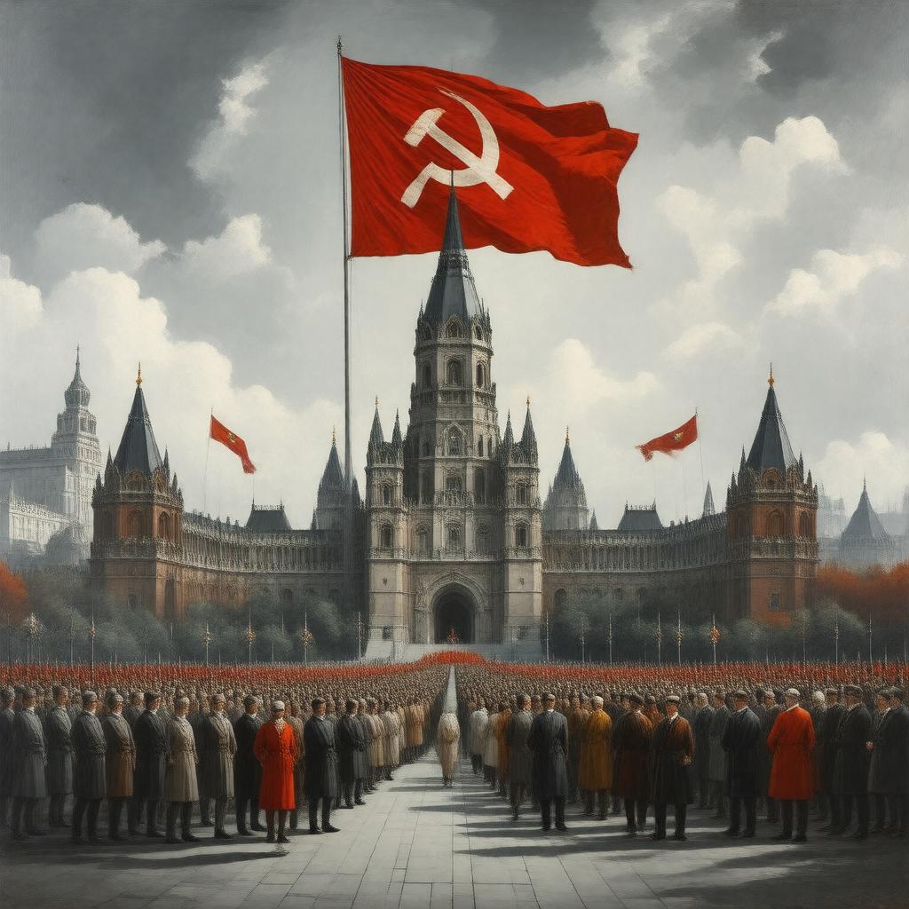 AI-created image of Soviet Union