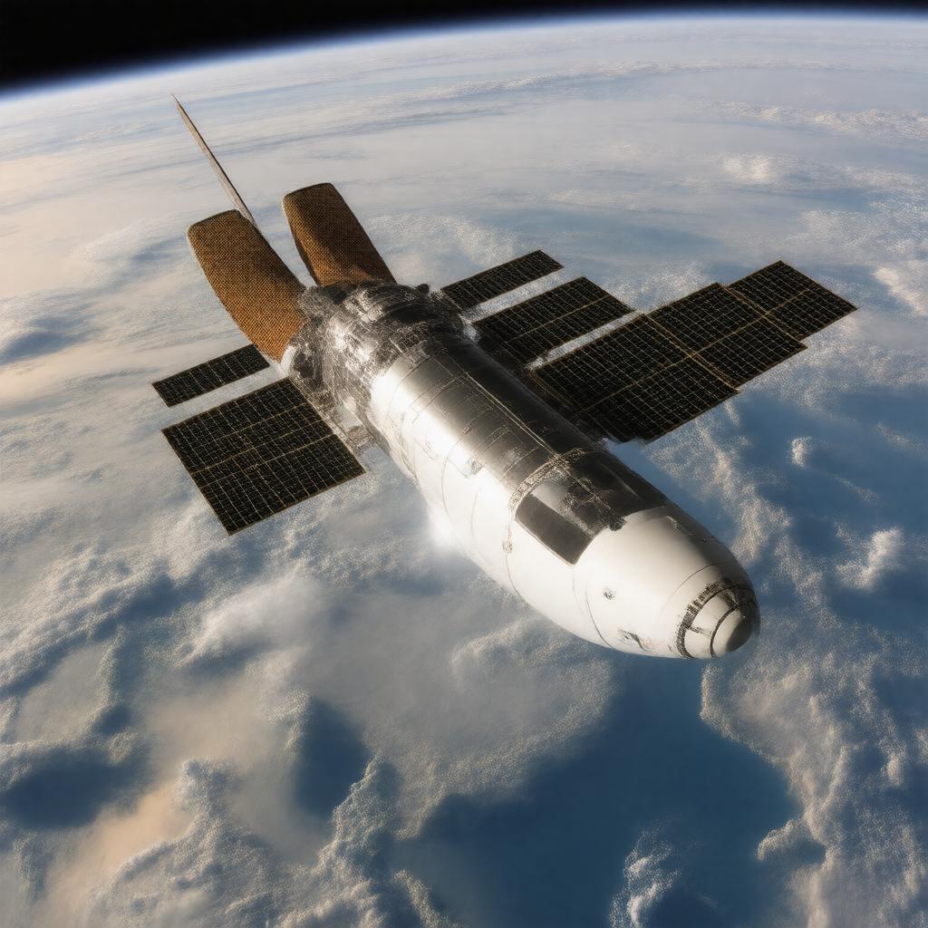 AI-created image of SpaceX Crew Dragon