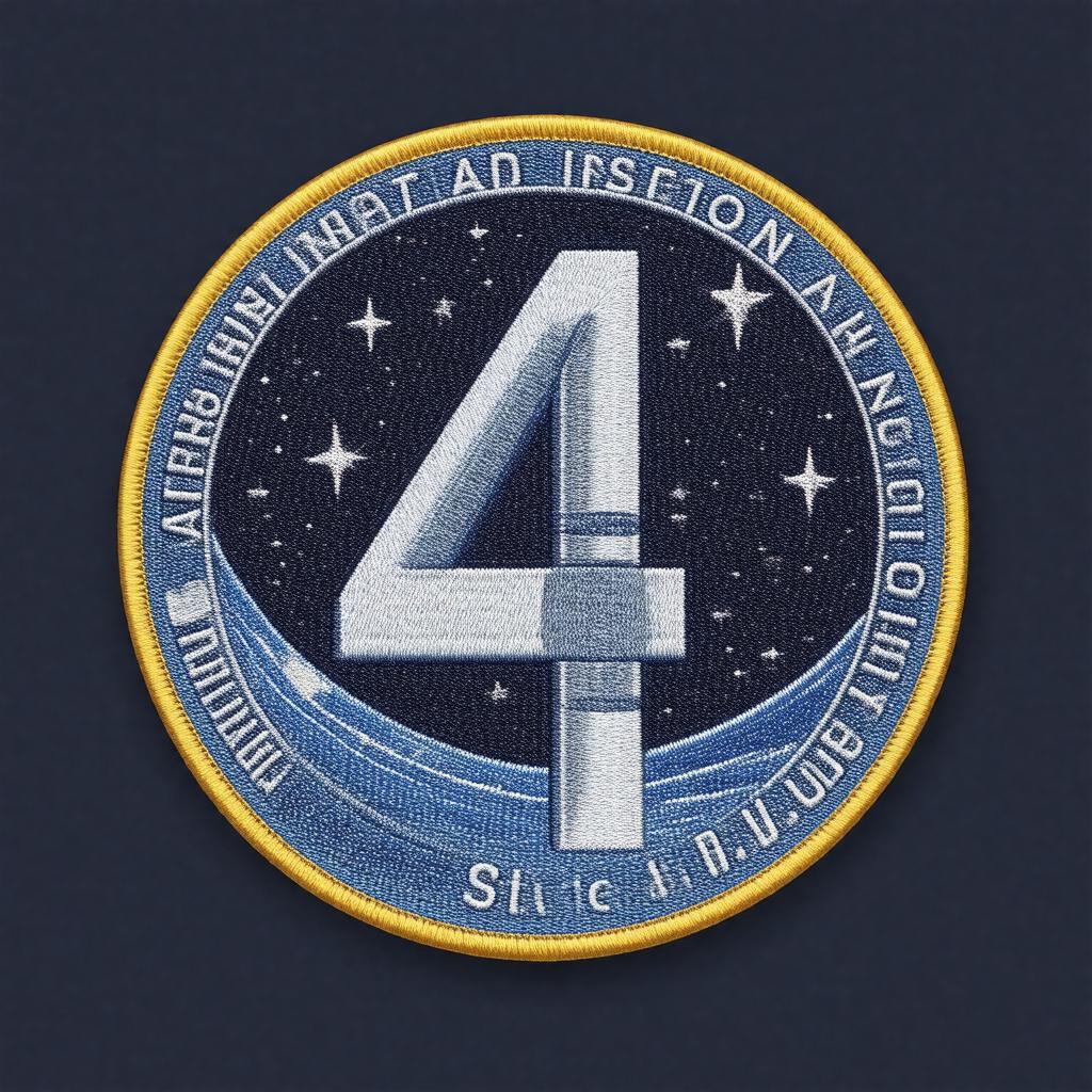 AI-created image of SpaceX Inspiration4 mission