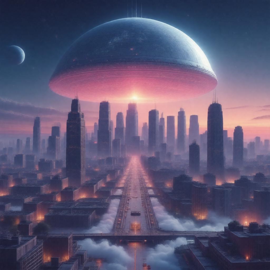 AI-created image of Space City