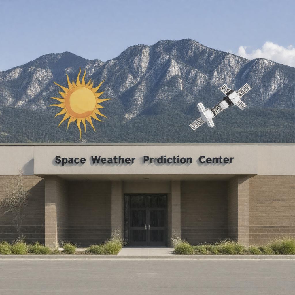 AI-created image of Space Weather Prediction Center