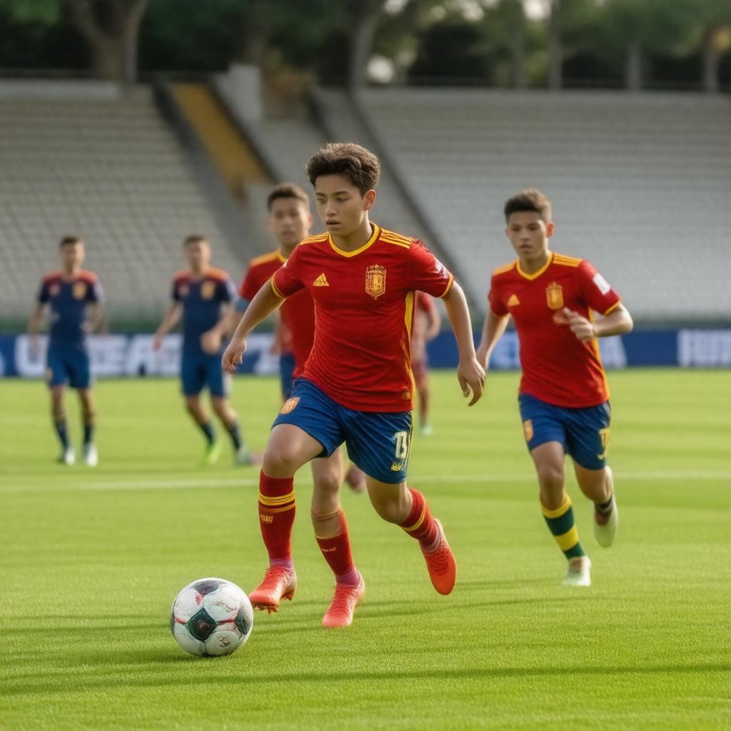 AI-created image of Spain U17