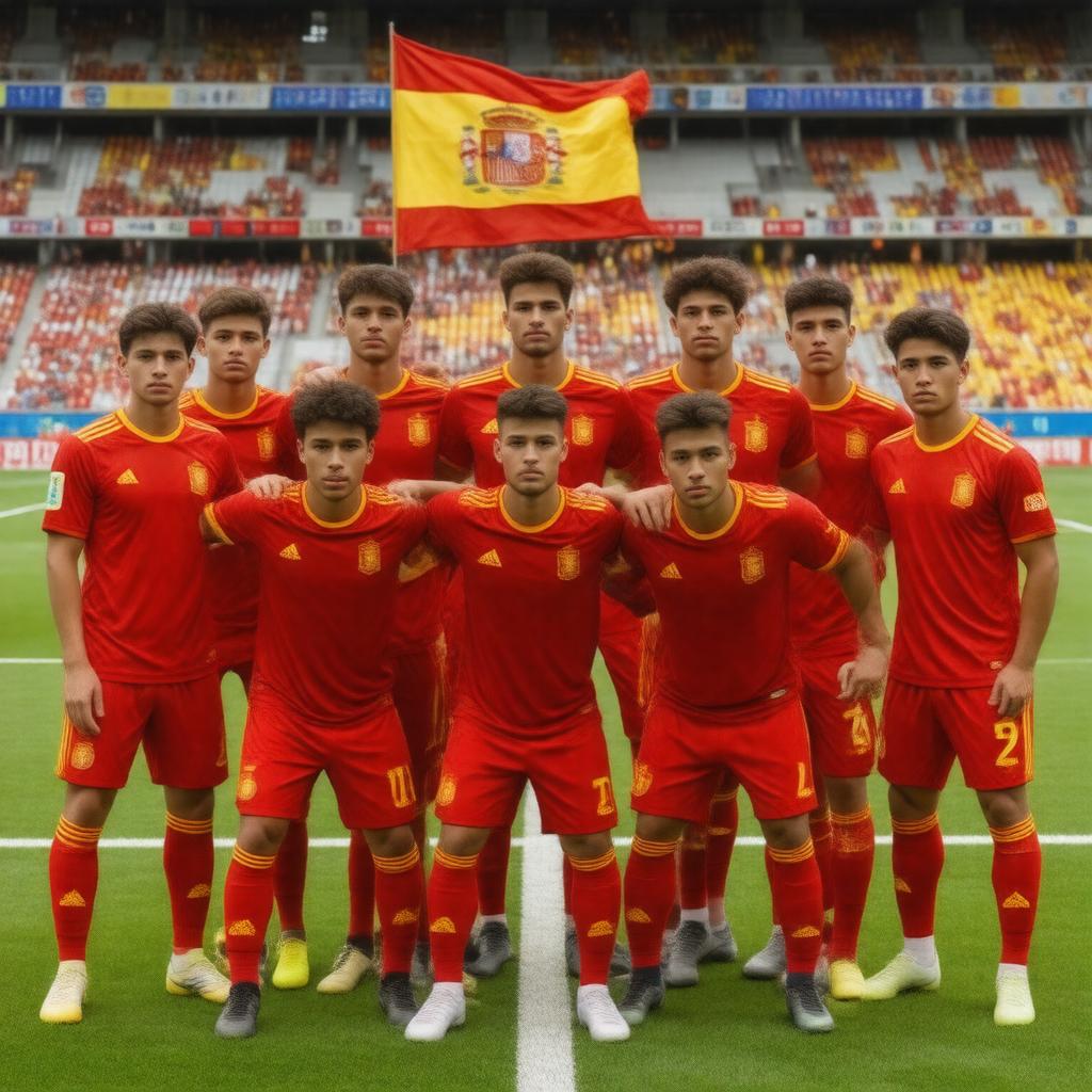 AI-created image of Spain U20