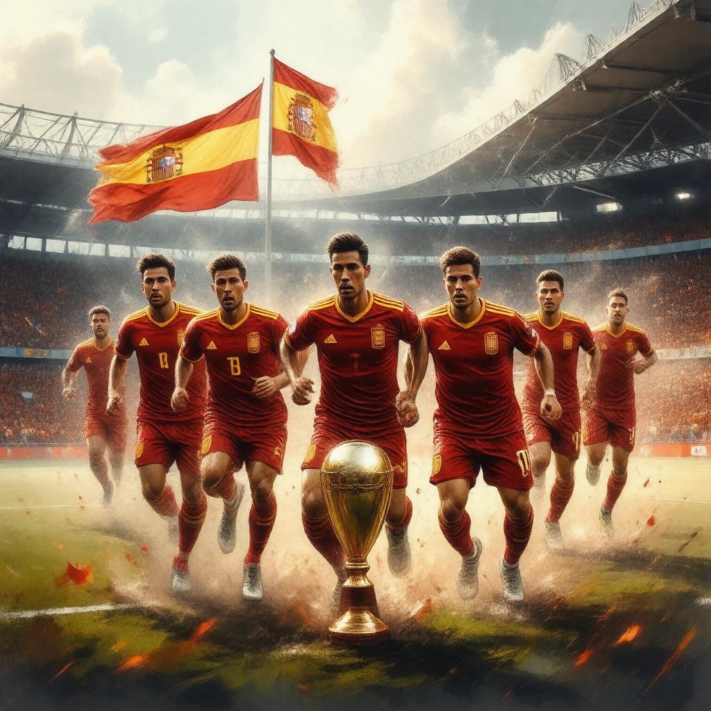 Click to view larger image AI-created image of Spain U21