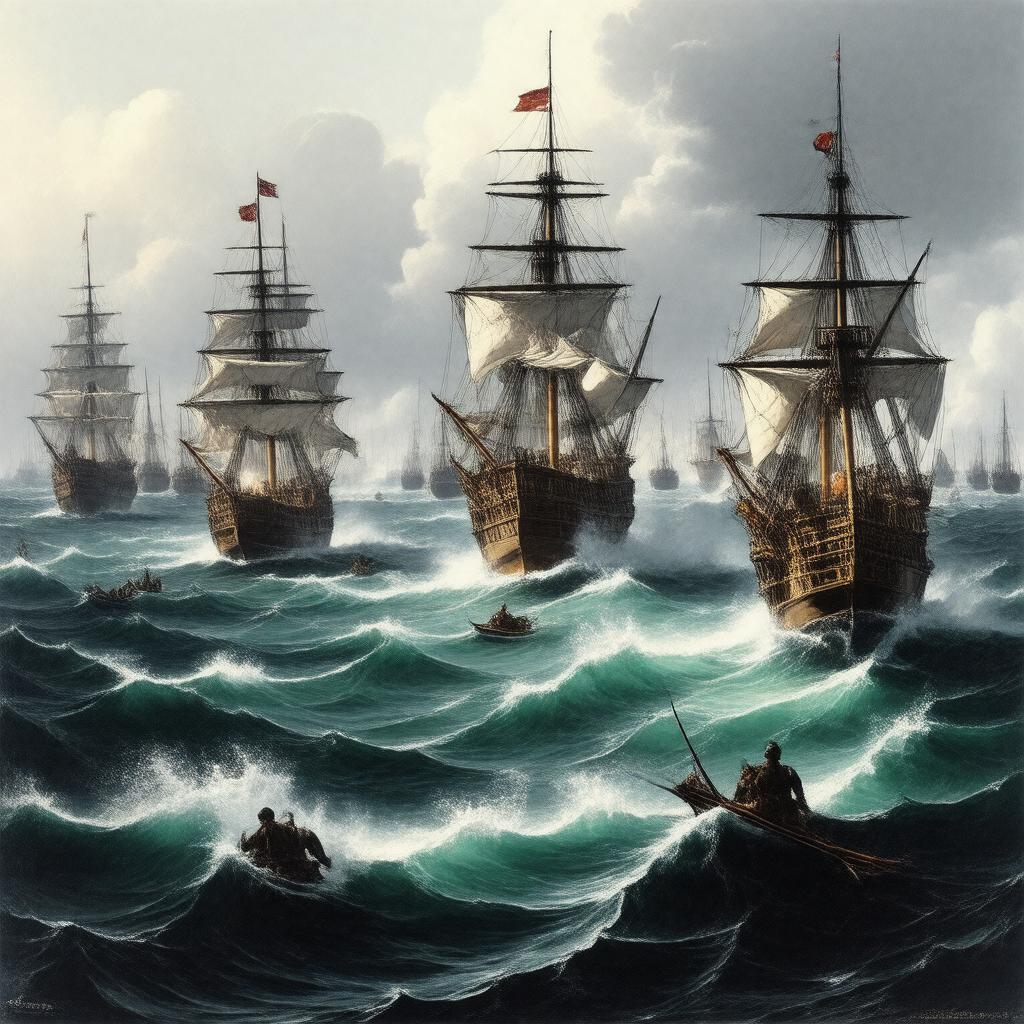 AI-created image of Spanish–American War