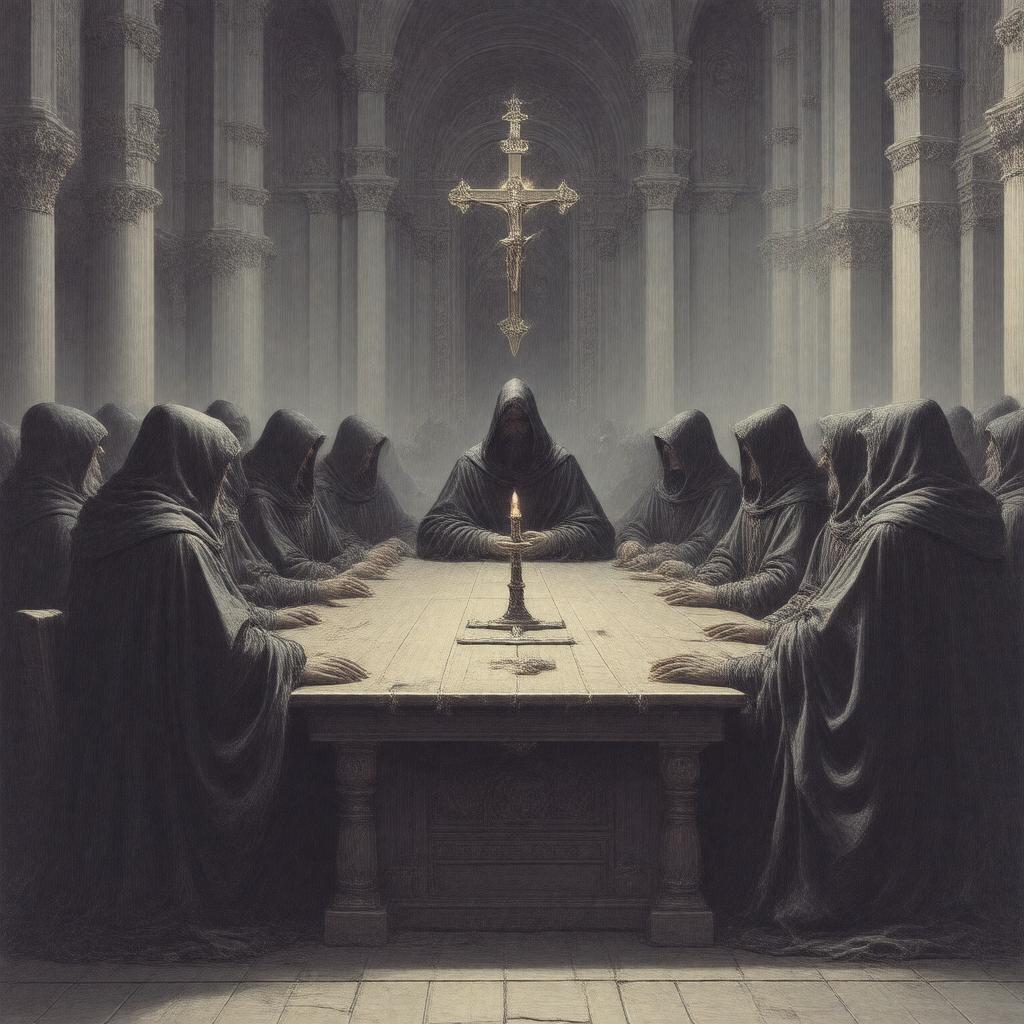 AI-created image of Spanish Inquisition