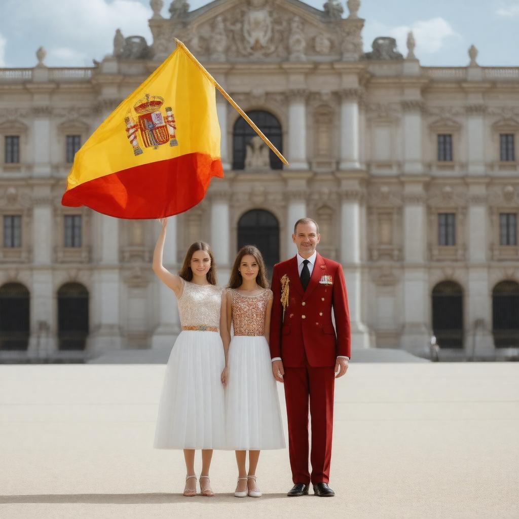 AI-created image of Spanish Royal Family