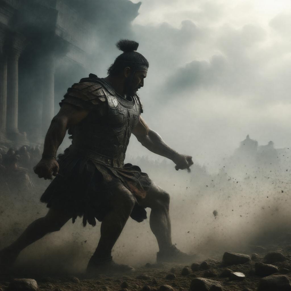 AI-created image of Spartacus (TV series)