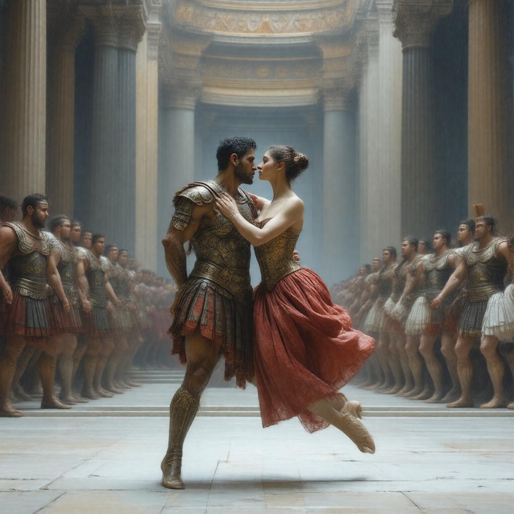 AI-created image of Spartacus (ballet)