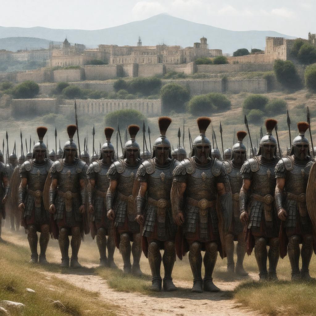 AI-created image of Spartans