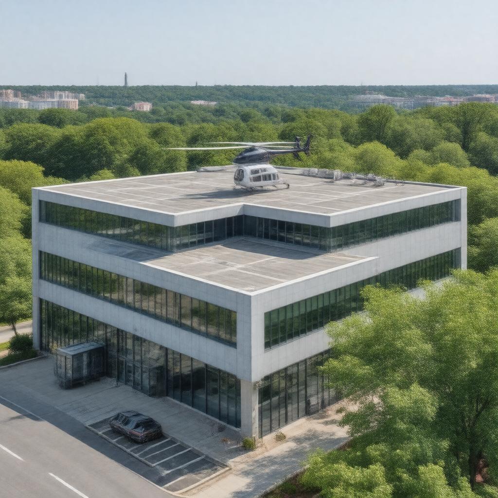 Click to view larger image AI-created image of Spaulding Rehabilitation Hospital