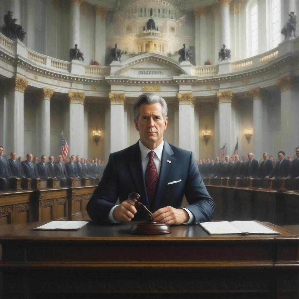 Click to view larger image AI-created image of Speaker of the House