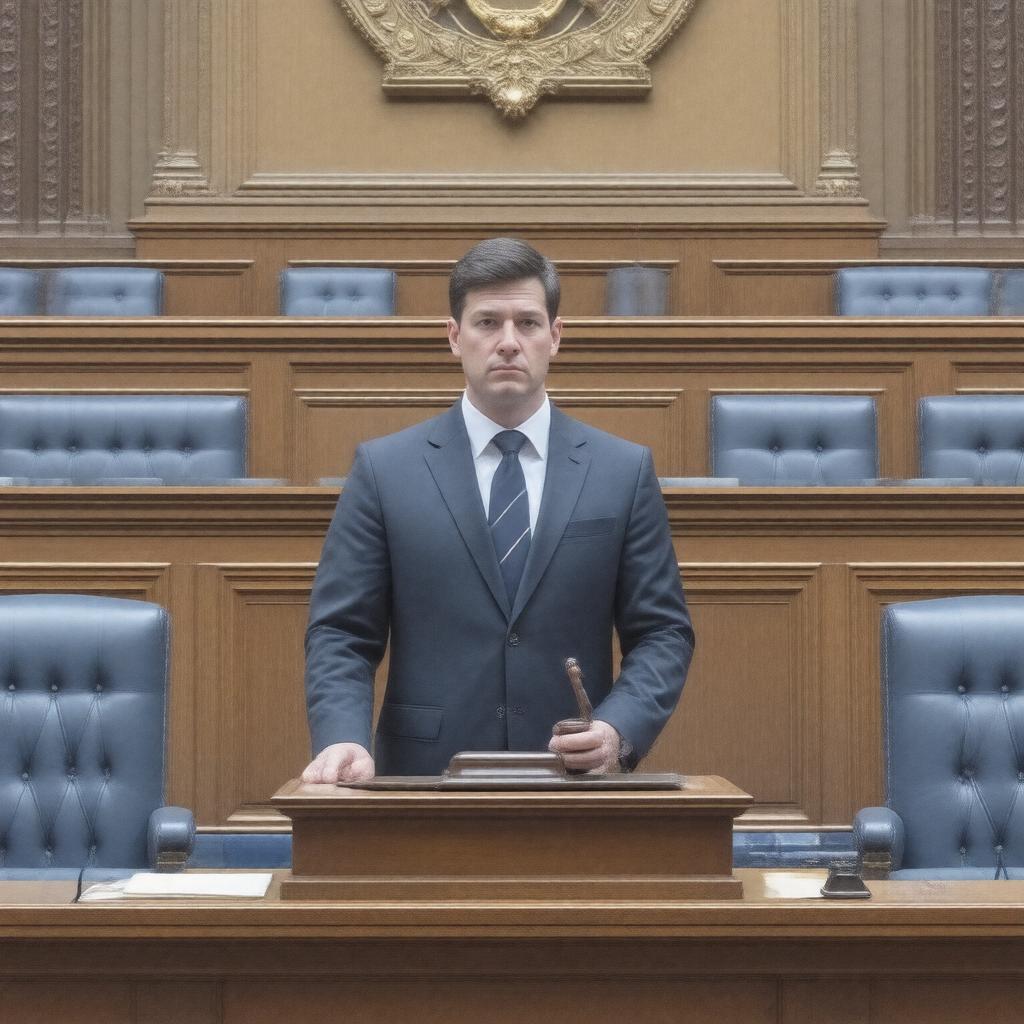 Click to view larger image AI-created image of Speaker of the House of Assembly