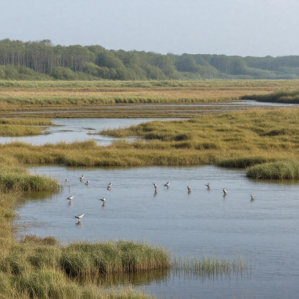 Click to view larger image AI-created image of Speke Garston Coastal Reserve
