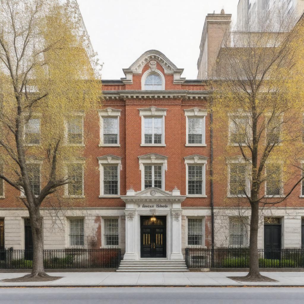 AI-created image of Spence School