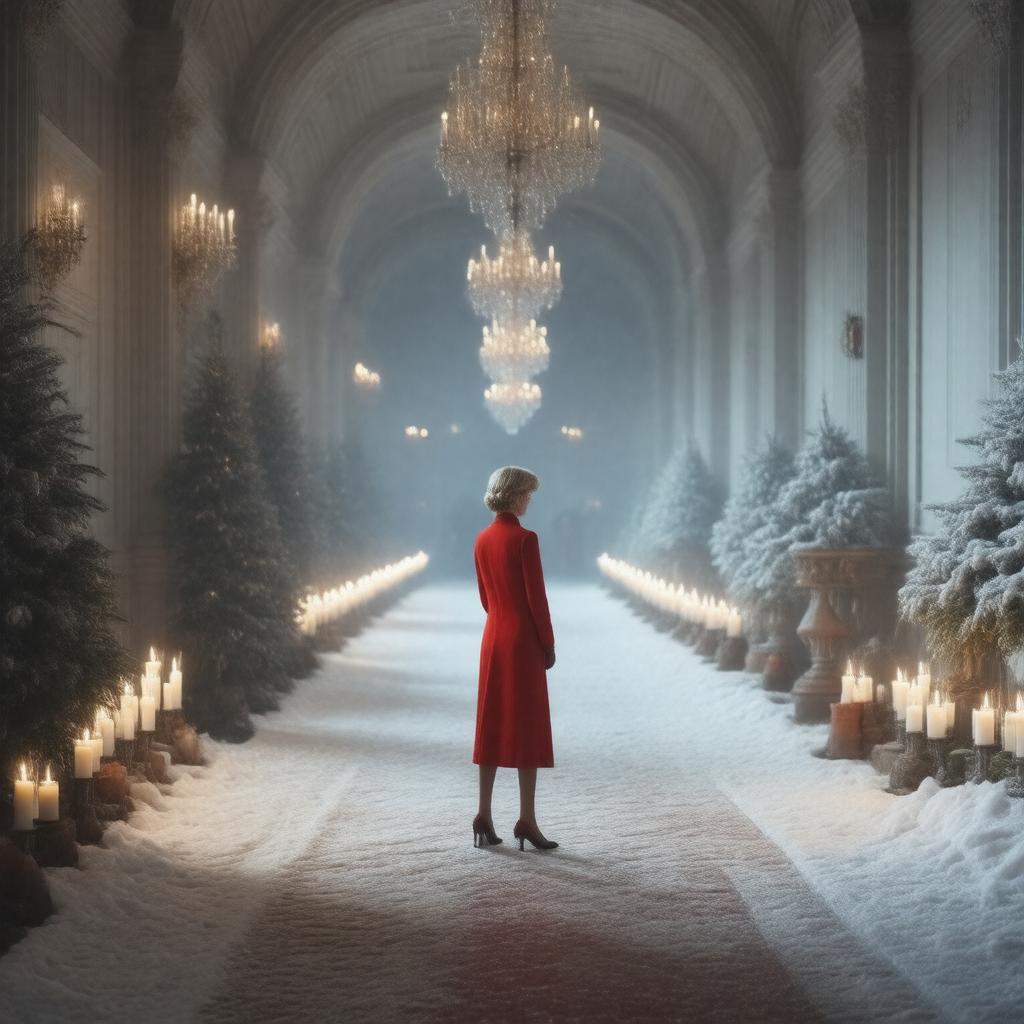 AI-created image of Spencer (2021 film)