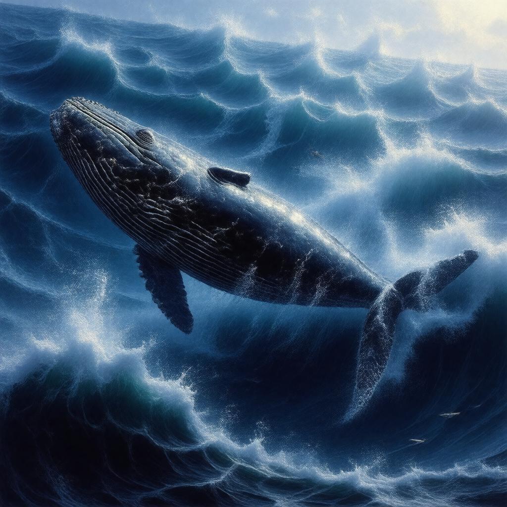 AI-created image of Sperm whale