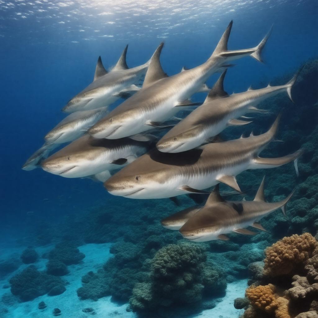 AI-created image of Sphyrnidae