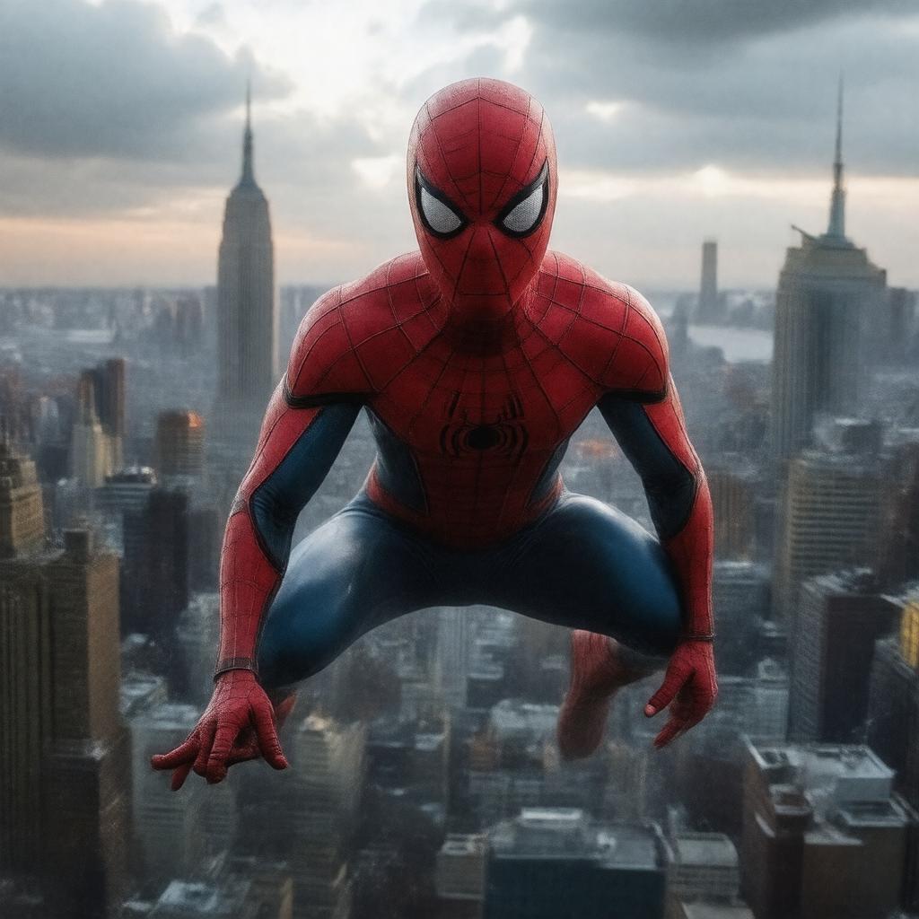 AI-created image of Spider-Man 2
