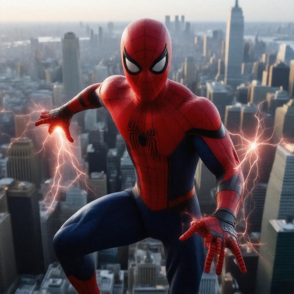 Click to view larger image AI-created image of Spider-Man (Marvel Comics character)