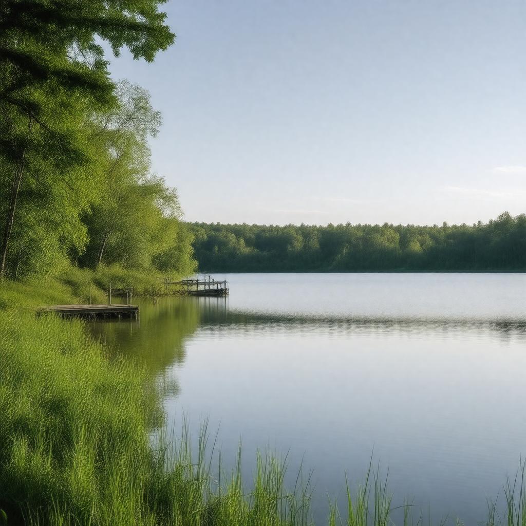 AI-created image of Spider Lake