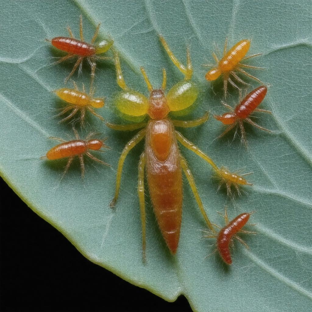 AI-created image of Spider mites