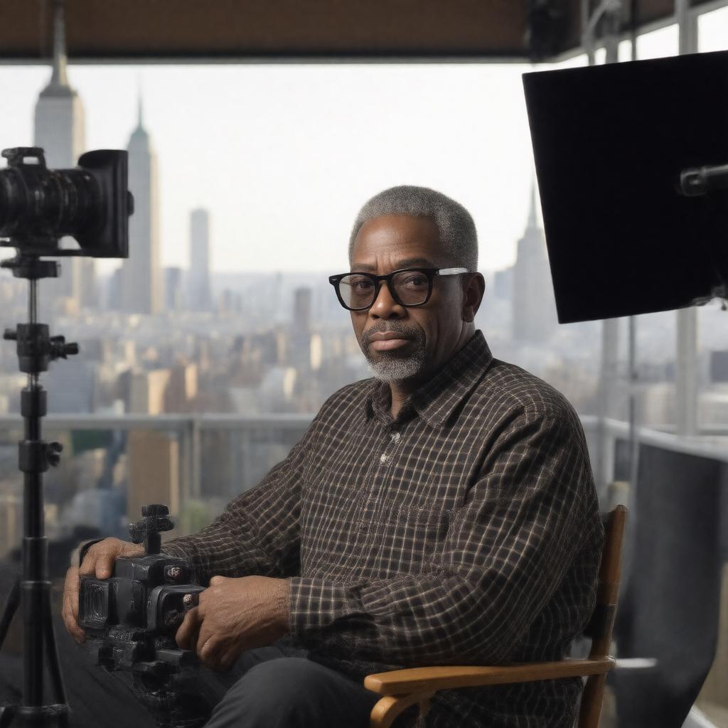 AI-created image of Spike Lee