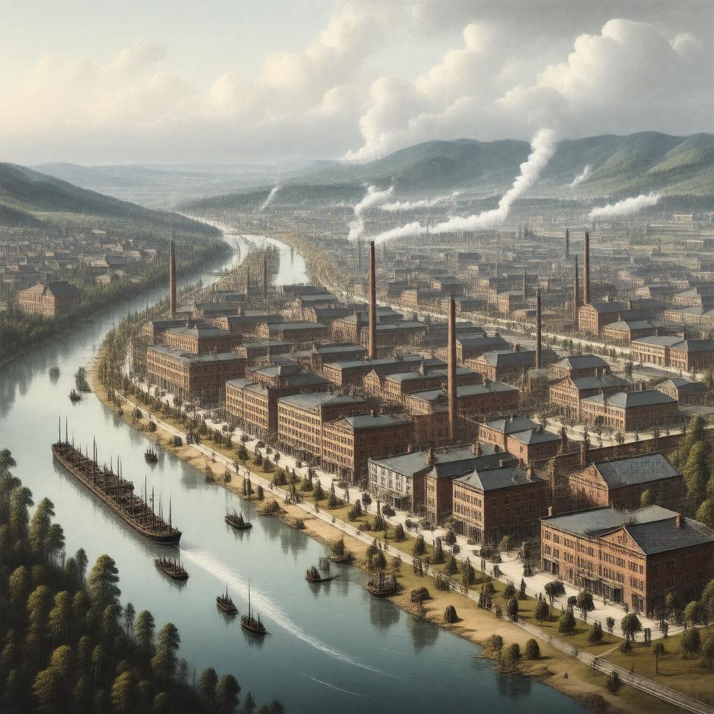 AI-created image of Spindle City