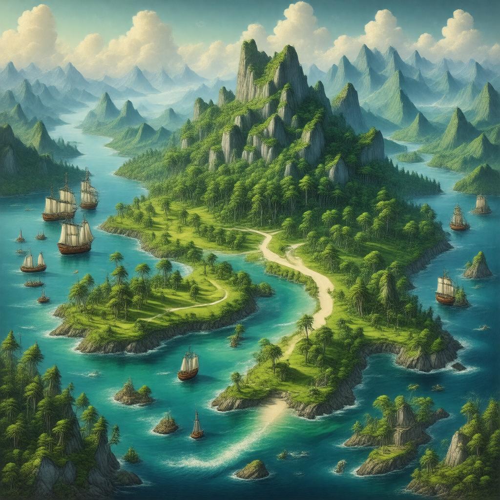 AI-created image of Spirit Island