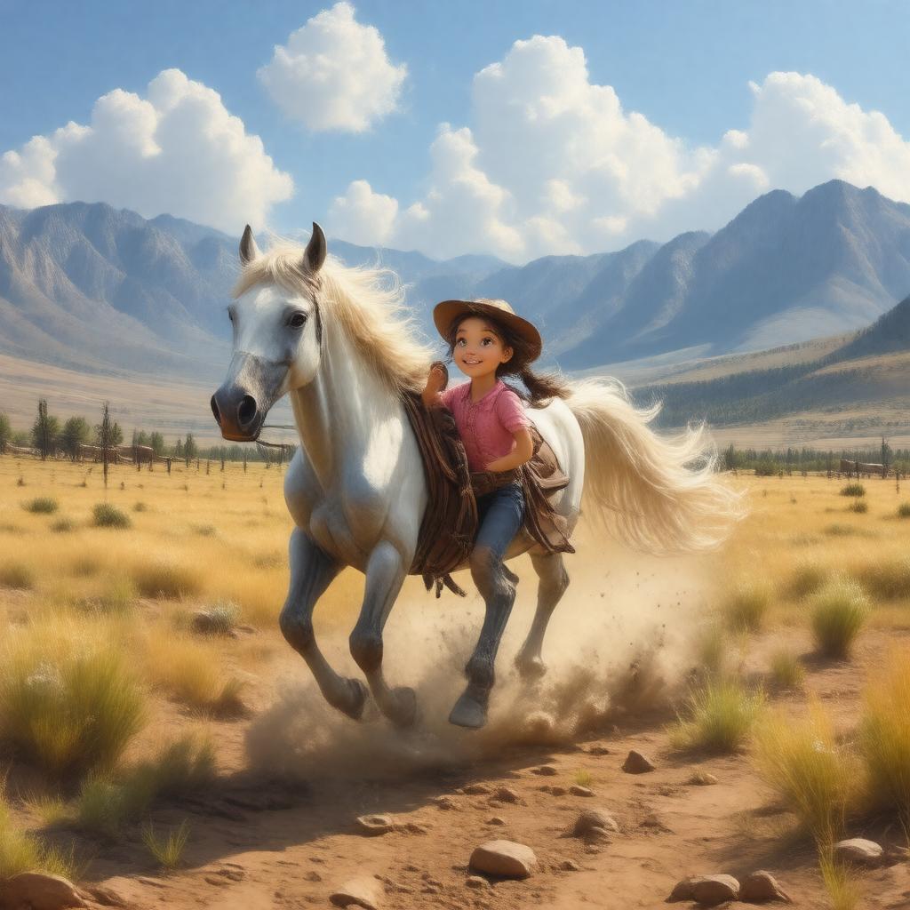 AI-created image of Spirit Untamed