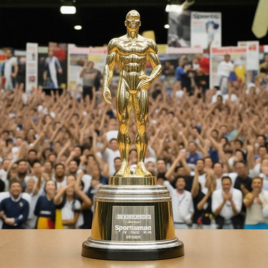 AI-created image of Sports Illustrated Sportsman of the Year