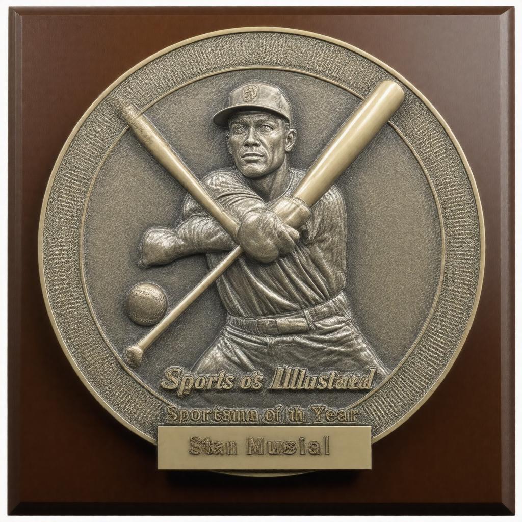 Click to view larger image AI-created image of Sports Illustrated Sportsman of the Year (1957)