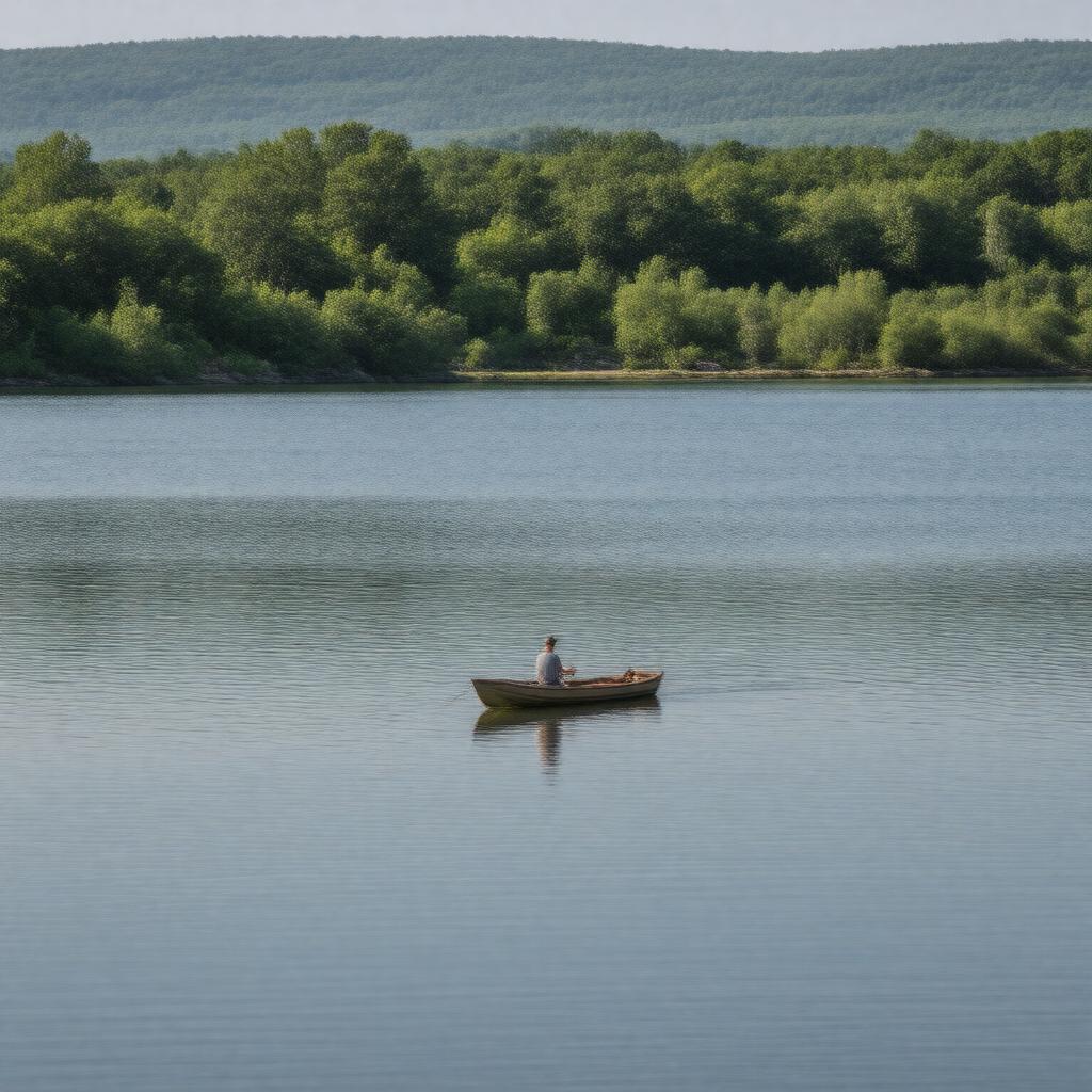 AI-created image of Spot Pond