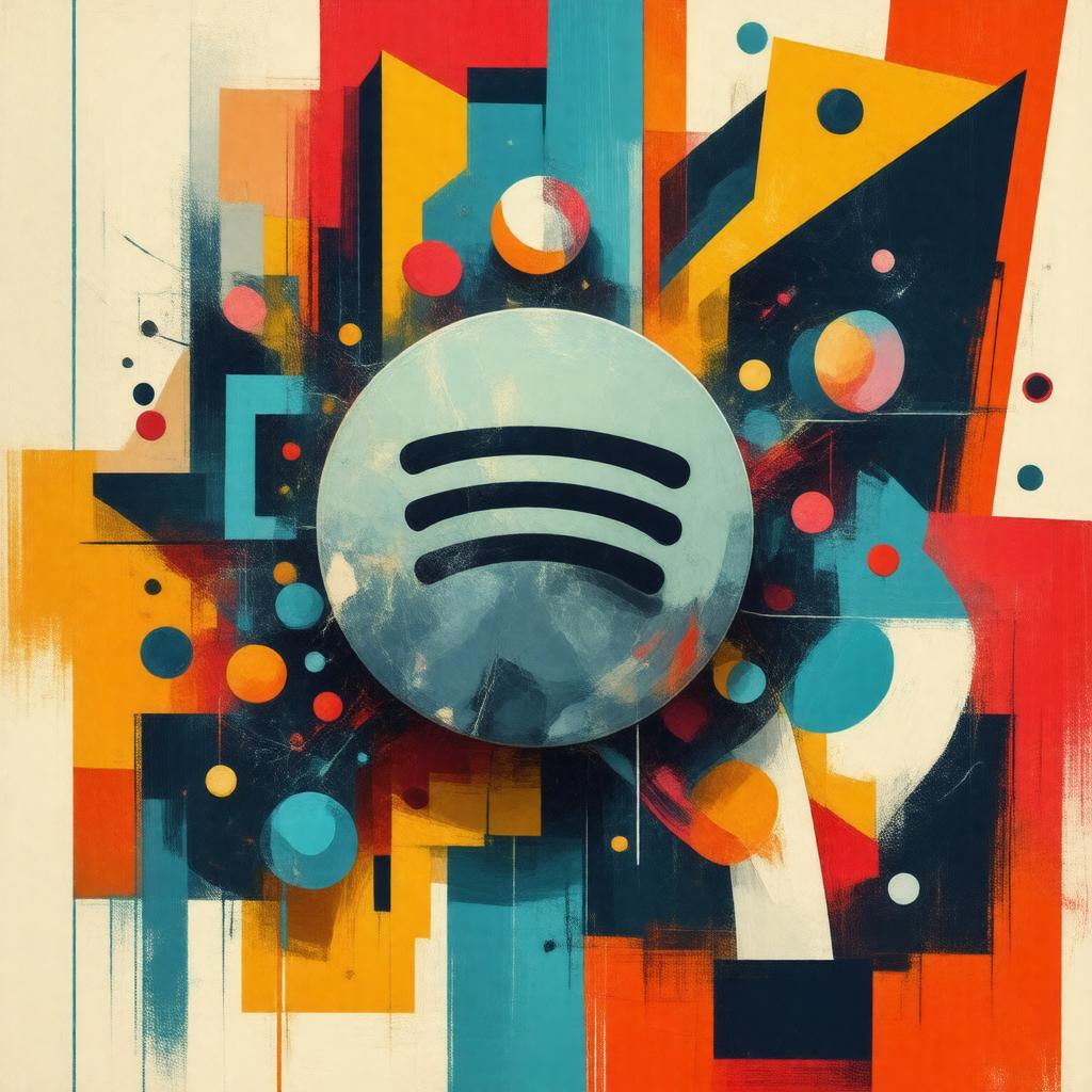 AI-created image of Spotify