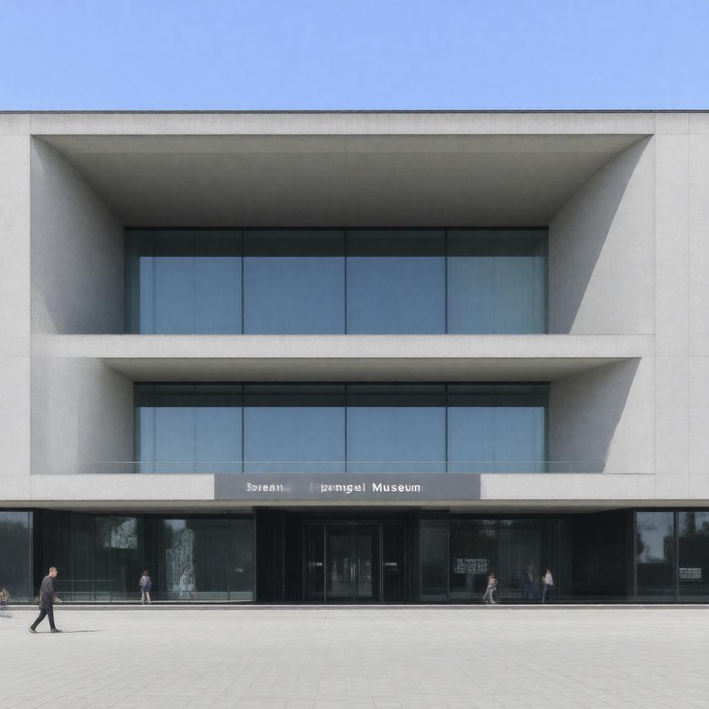 AI-created image of Sprengel Museum