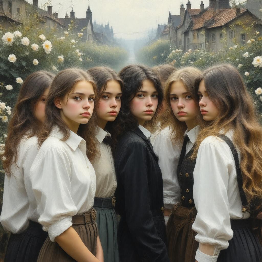 AI-created image of Spring Awakening