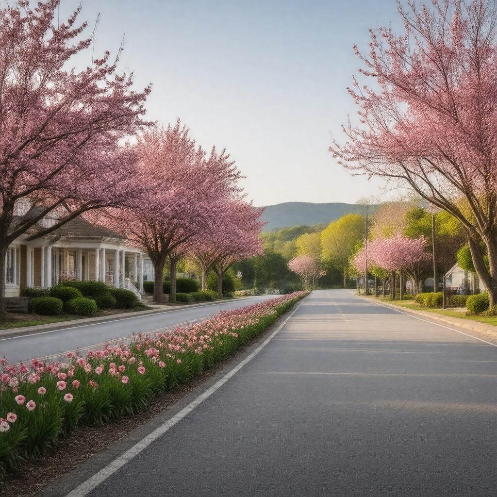 AI-created image of Spring Hill