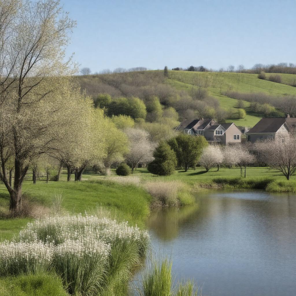 Click to view larger image AI-created image of Spring Hill, Kansas