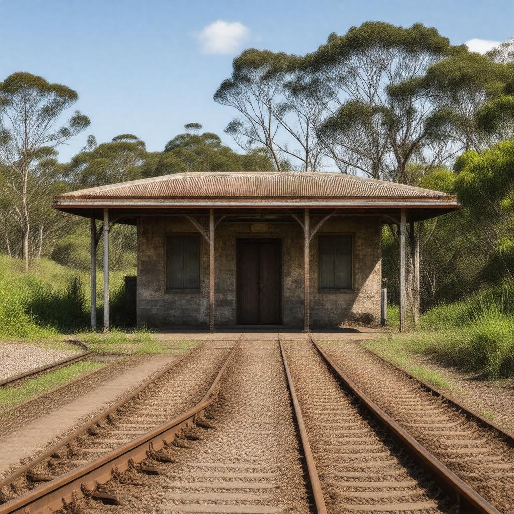 Click to view larger image AI-created image of Spring Hill (railway station)