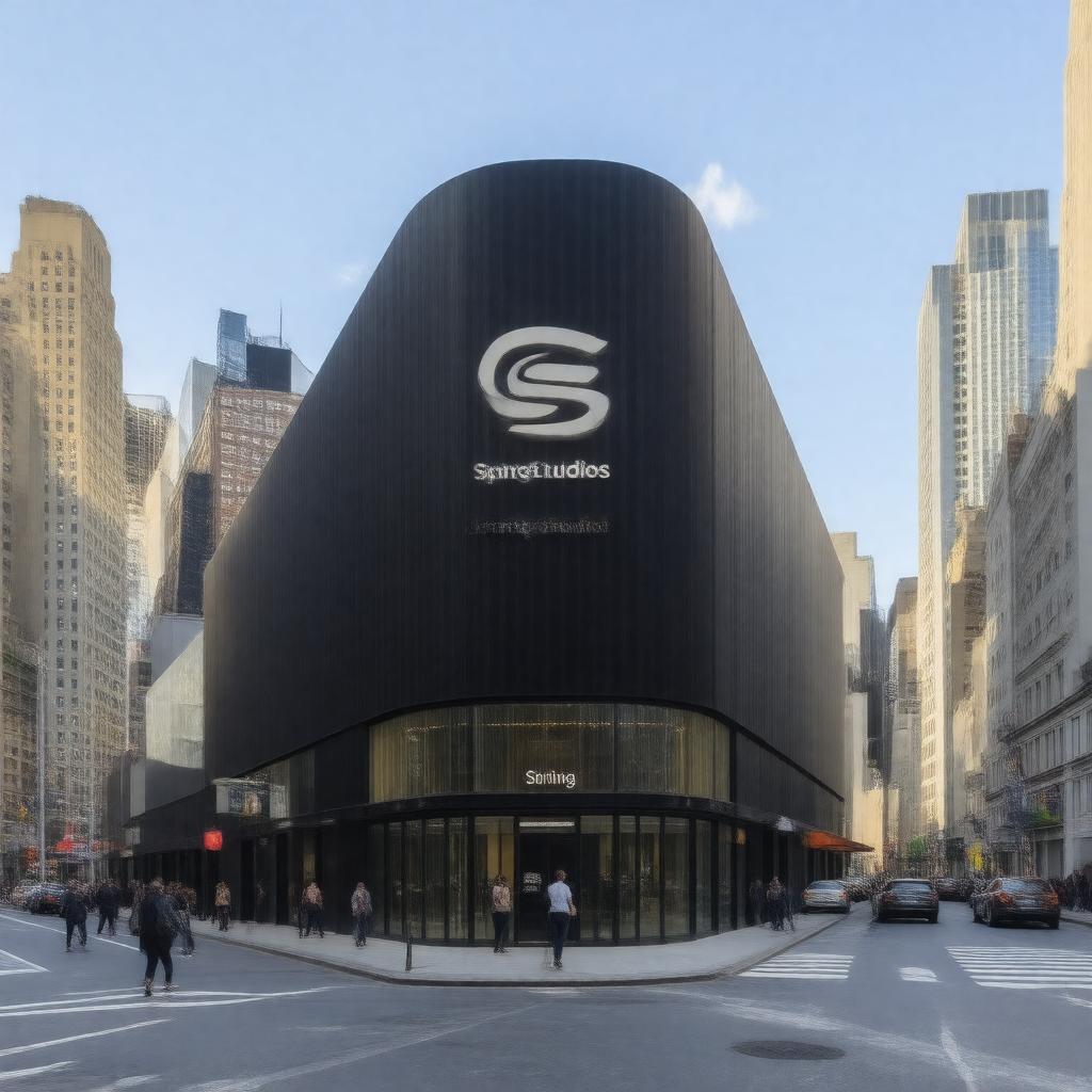 Click to view larger image AI-created image of Spring Studios