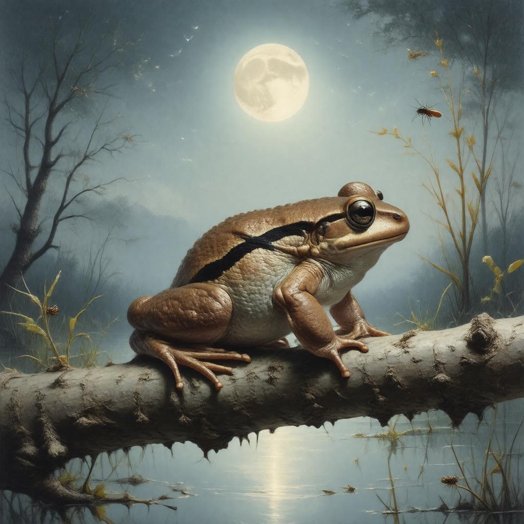 AI-created image of Spring peeper