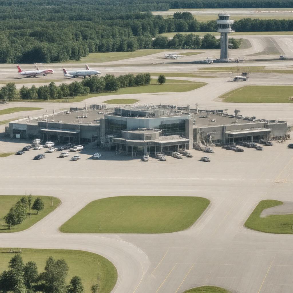 AI-created image of Springfield-Branson National Airport