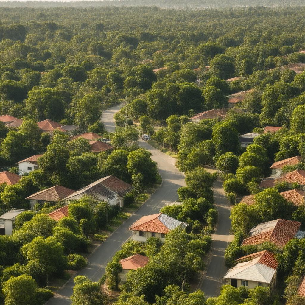 AI-created image of Springfield, South Africa