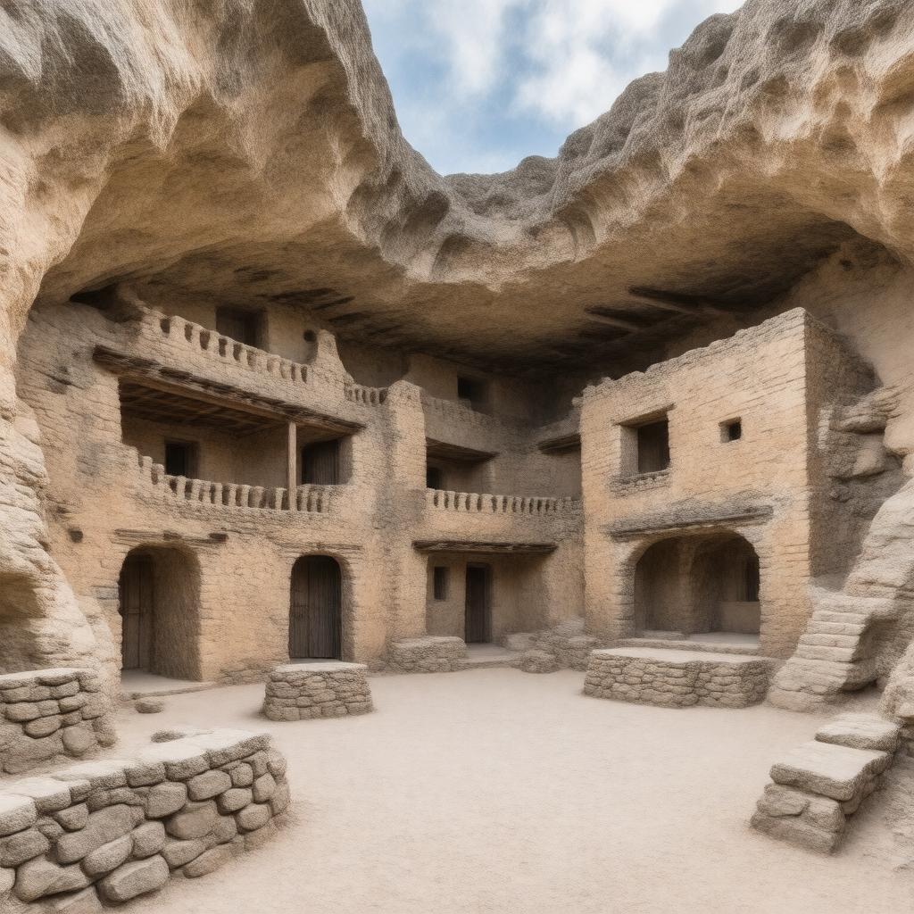 AI-created image of Spruce Tree House