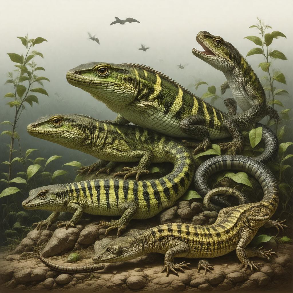 AI-created image of Squamata
